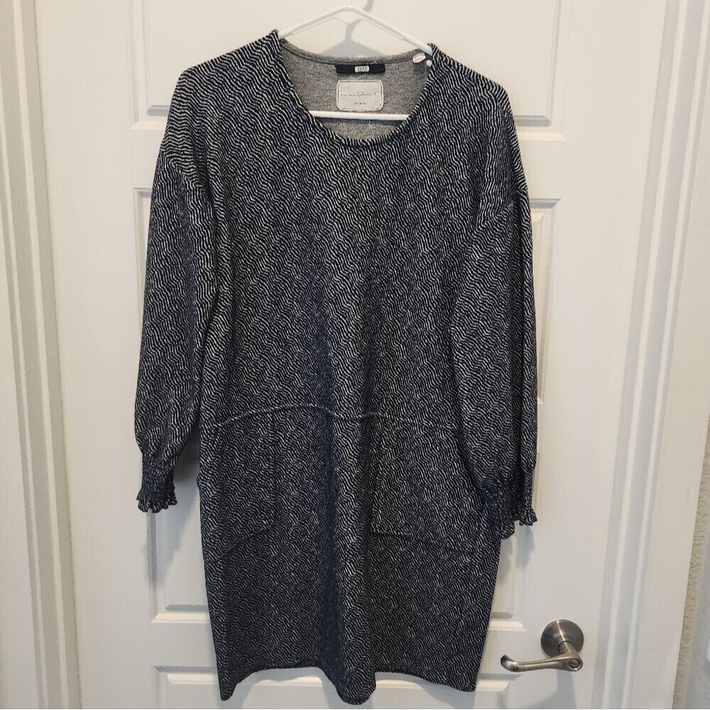 SITA MURT Jacquard Shift Dress Size XL